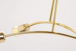 domiluce Lampa sufitowa złota KORTE 35 cm