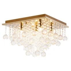 Zumaline Lampa sufitowa złota RANGEL