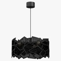 Luminex Lampa wiszaca czarna CAMO III