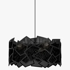 Luminex Lampa wiszaca czarna CAMO III