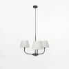 Lampy Wiszące|TK Tomasz Krywult Lampa wisząca 3 abażury CHICAGO LINEN