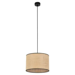 Lampy Wiszące|TK Tomasz Krywult Lampa wisząca abażur rafia plecionka LIBERIA 30 cm