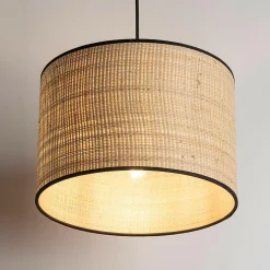 Lampy Wiszące|TK Tomasz Krywult Lampa wisząca abażur rafia plecionka LIBERIA 30 cm