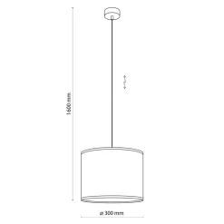 Lampy Wiszące|TK Tomasz Krywult Lampa wisząca abażur rafia plecionka LIBERIA 30 cm