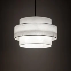 Lampy Wiszące|TK Tomasz Krywult Lampa wisząca biała CALISTO 50 cm