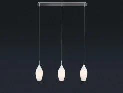 Lampy Wiszące|Zumaline Lampa wisząca biała CHAMPAGNE 3 - outlet