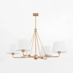 inny Lampa wisząca biało-złota ATRANI