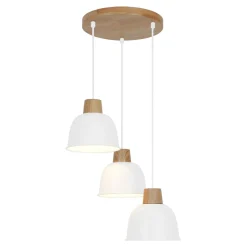 Zumaline Lampa wisząca biały mat ORLO III