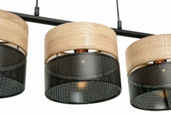 Lampy Wiszące|TK Tomasz Krywult Lampa wisząca boho 3 abażury NICOL