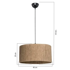 Lampy Wiszące| Lampa wisząca boho brązowa AFRA