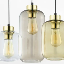 TK Tomasz Krywult Lampa wisząca brązowa MARCO BROWN 3