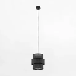 TK Tomasz Krywult Lampa wisząca czarna CALISTO fi 20 cm