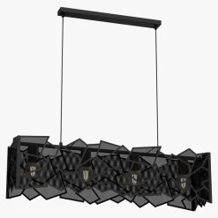 Lampy Wiszące|Luminex Lampa wisząca czarna CAMO IV