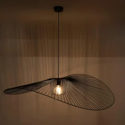 inny Lampa wisząca czarna KAPELUSZ