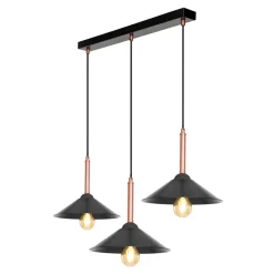 Lampy Wiszące| Lampa wisząca czarna MANDARIN III