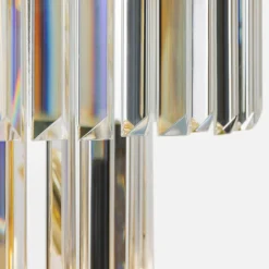 Zumaline Lampa wisząca do salonu glamour złota LUXE 280 cm