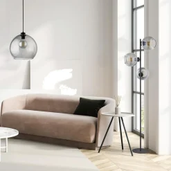 TK Tomasz Krywult Lampa wisząca grafitowa CUBUS