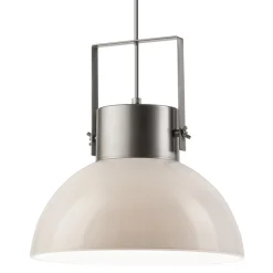 Wszystkie Lampy Sufitowe|inny Lampa wisząca industrialna biała KIRA