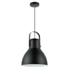 Lampy Wiszące|Zumaline Lampa wisząca industrialna czarna KAIROS