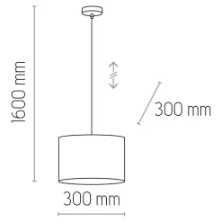TK Tomasz Krywult Lampa wisząca JUTA 1 6580