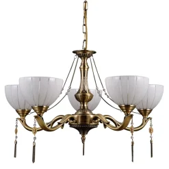 Lampy Wiszące|inny Lampa wisząca klasyczna złota BAXIO 5