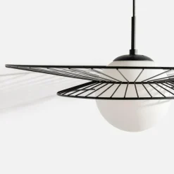 inny Lampa wisząca kula czarna ALISON