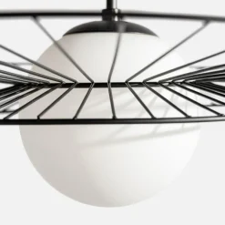 inny Lampa wisząca kula czarna ALISON