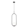 inny Lampa wisząca kula czarna PARVA
