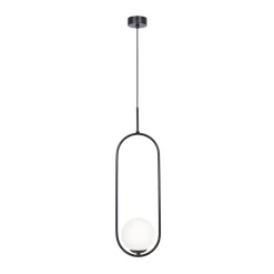 inny Lampa wisząca kula czarna PARVA
