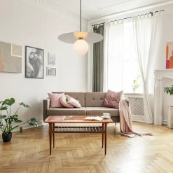 inny Lampa wisząca kula złota SPOLETTO