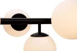 Lampy Wiszące|domiluce Lampa wisząca kule czarna MEFISTO 8