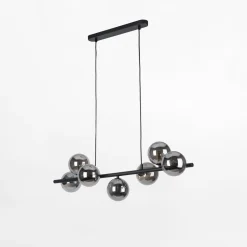 TK Tomasz Krywult Lampa wisząca kule czarna ESTERA VII