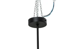 domiluce Lampa wisząca kule 6-punktowa czarna AURORA