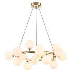 Zumaline Lampa wisząca kule złota BOBO