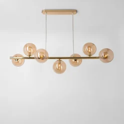 Lampy Wiszące|TK Tomasz Krywult Lampa wisząca kule złota ESTERA VII