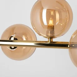 Lampy Wiszące|TK Tomasz Krywult Lampa wisząca kule złota ESTERA VII