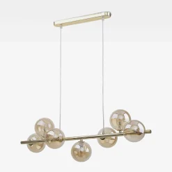 Lampy Wiszące|TK Tomasz Krywult Lampa wisząca kule złota ESTERA VII