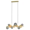 Zumaline Lampa wisząca kule złota VILLA