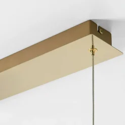 Lampy Wiszące|Zumaline Lampa wisząca LED CHOLET złota