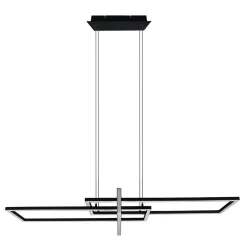 Lampa wisząca LED czarna SALINAS