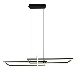 Lampa wisząca LED czarna SALINAS