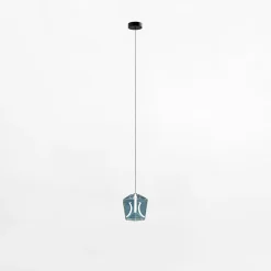 Zumaline Lampa wisząca LED niebieska COLORE