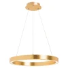 Lampy Wiszące|Zumaline Lampa wisząca LED złota CARLO 60 cm