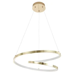 Lampy Wiszące|TK Tomasz Krywult Lampa wisząca LED złota NAPPI