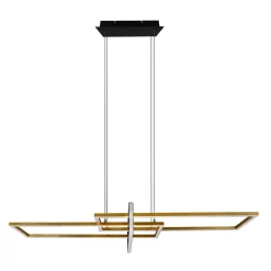 Lampy Wiszące| Lampa wisząca LED złota SALINAS