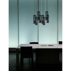 inny Lampa wisząca listwa czarna FALCON 8