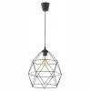 Lampy Wiszące|TK Tomasz Krywult Lampa wisząca loft czarna GALAXY 33 cm