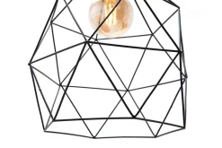 Lampy Wiszące|TK Tomasz Krywult Lampa wisząca loft czarna GALAXY 33 cm