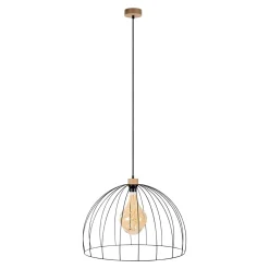 Lampy Wiszące|Spot - Light Lampa wisząca loftowa czarna NERO I 57 cm