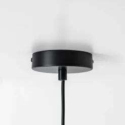 Zumaline Lampa wisząca loftowa czarna MANDI 51 cm